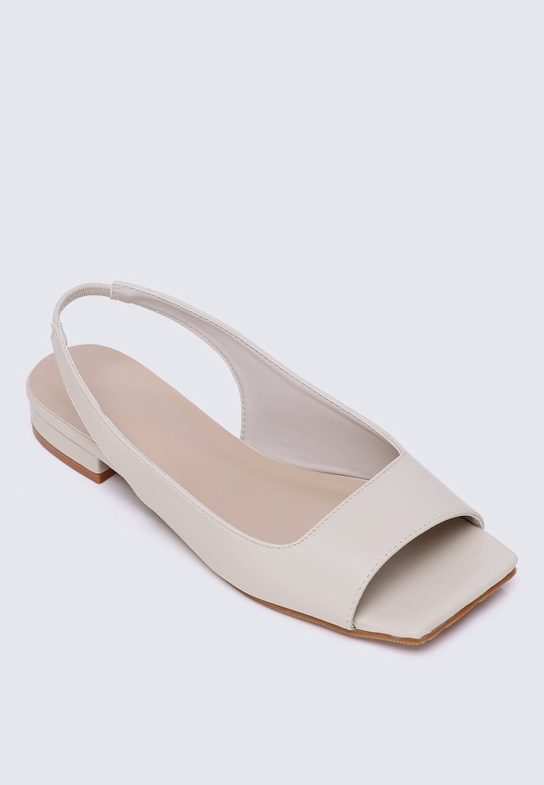 Eliz Comfy Sandals BeigeShoes - myballerine