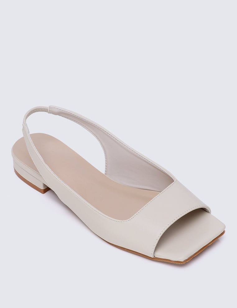 Eliz Comfy Sandals BeigeShoes - myballerine