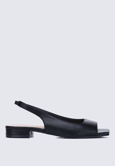 Eliz Comfy Sandals BlackShoes - myballerine