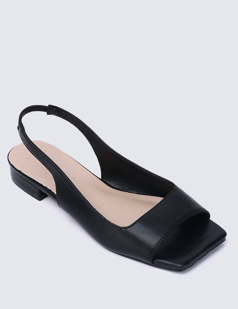 Eliz Comfy Sandals BlackShoes - myballerine