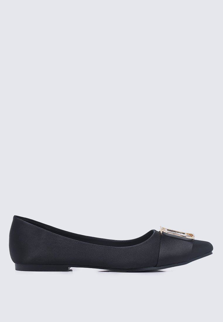 Emilie Comfy Ballerina In Black - myballerine