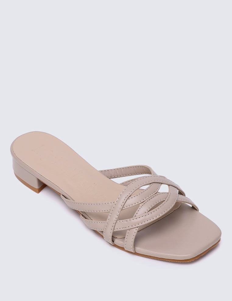 Enmi Comfy Sandals In AlmondShoes - myballerine