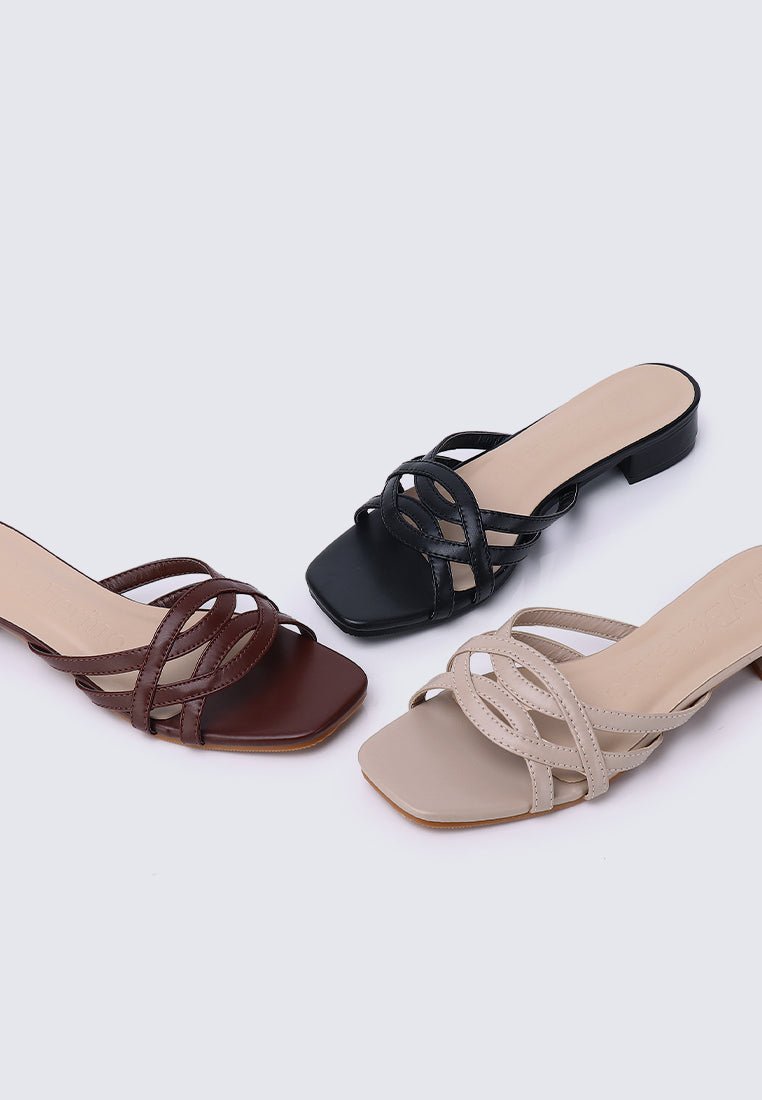 Enmi Comfy Sandals In BlackShoes - myballerine