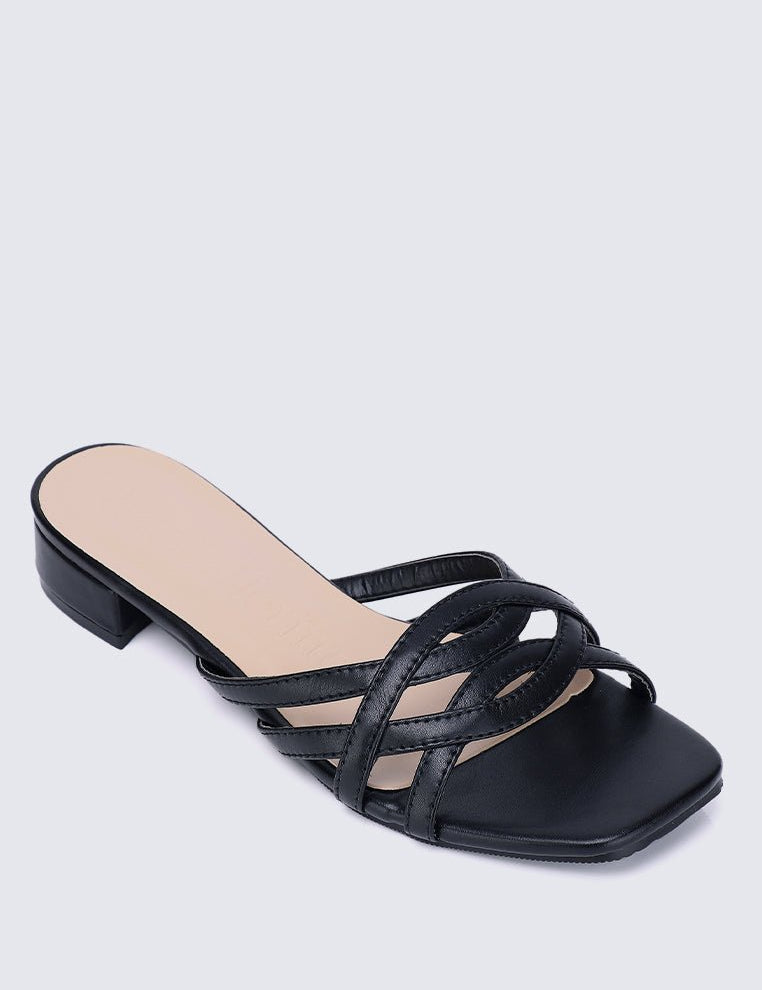 Enmi Comfy Sandals In BlackShoes - myballerine