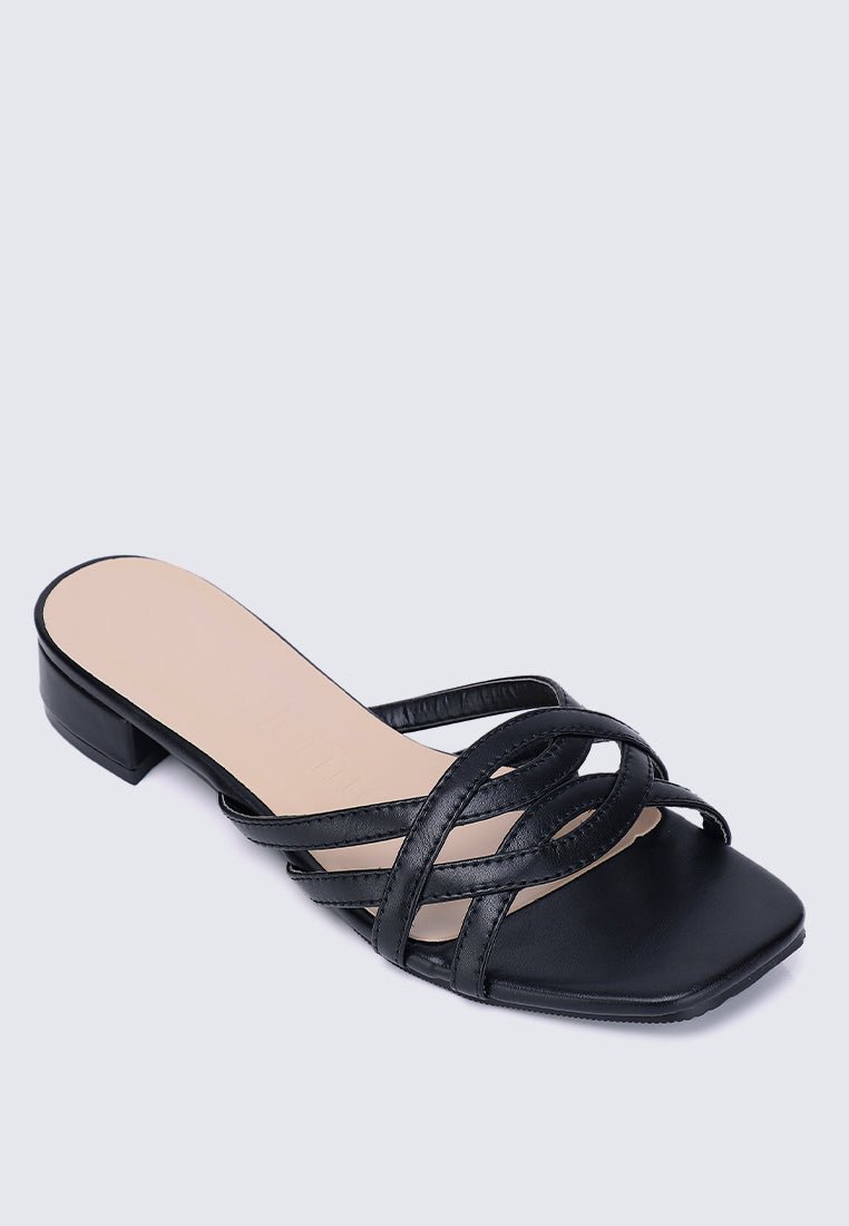 Enmi Comfy Sandals In BlackShoes - myballerine