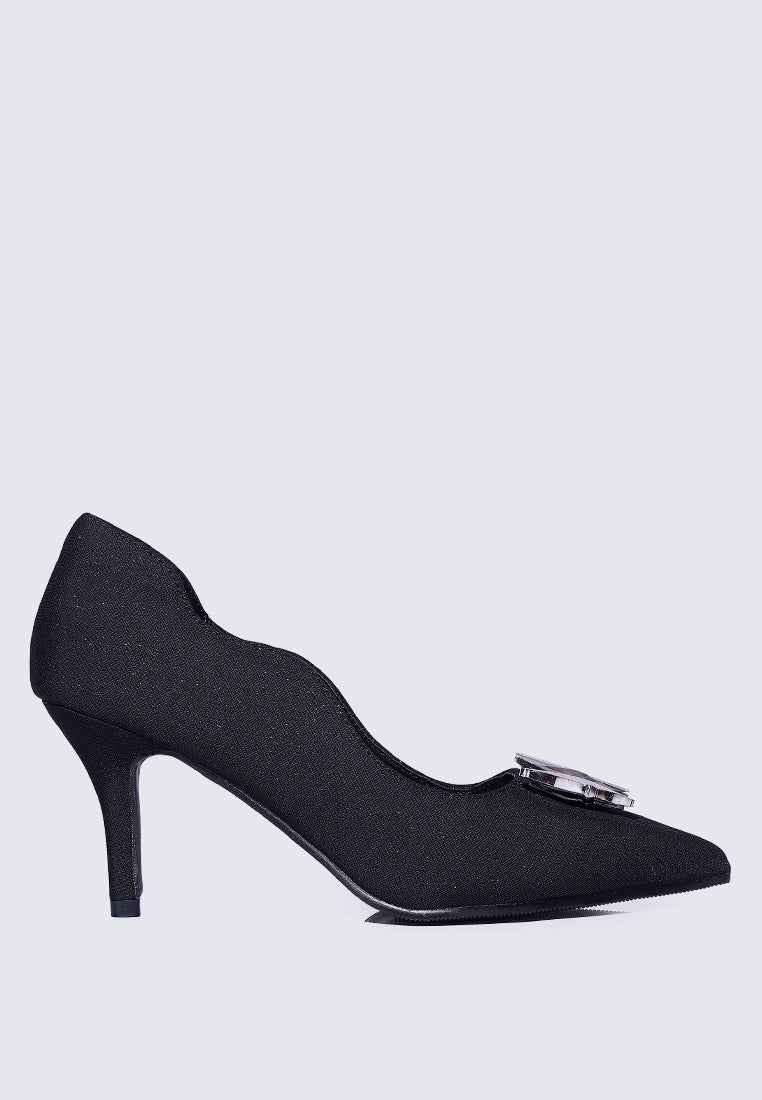 Fairytale Fantasy Comfy Pumps In Black - myballerine