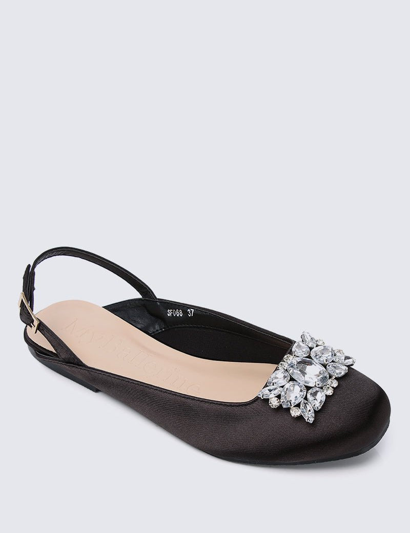 Gemie Comfy Ballerina In BlackShoes - myballerine