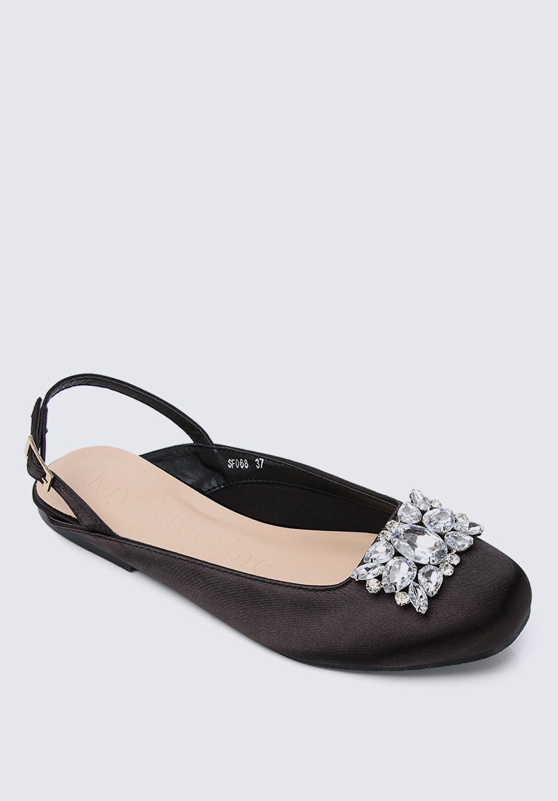 Gemie Comfy Ballerina In BlackShoes - myballerine