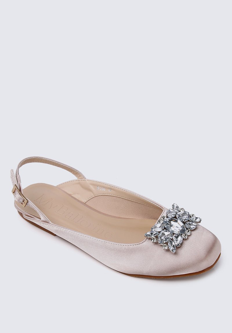 Gemie Comfy Ballerina In NudeShoes - myballerine