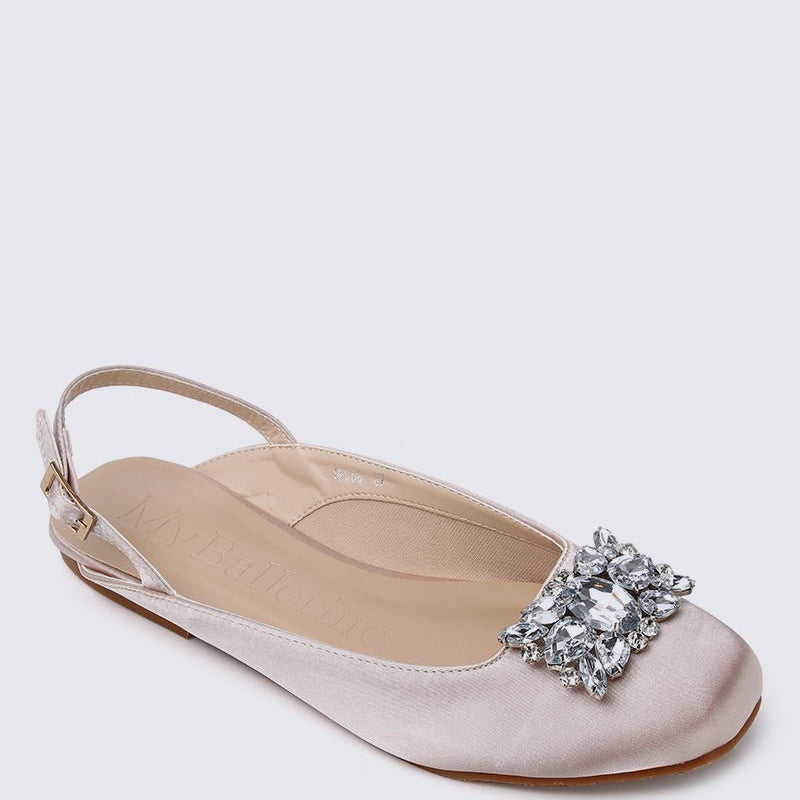 Gemie Comfy Ballerina In NudeShoes - myballerine