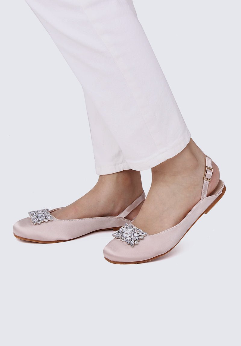 Gemie Comfy Ballerina In NudeShoes - myballerine