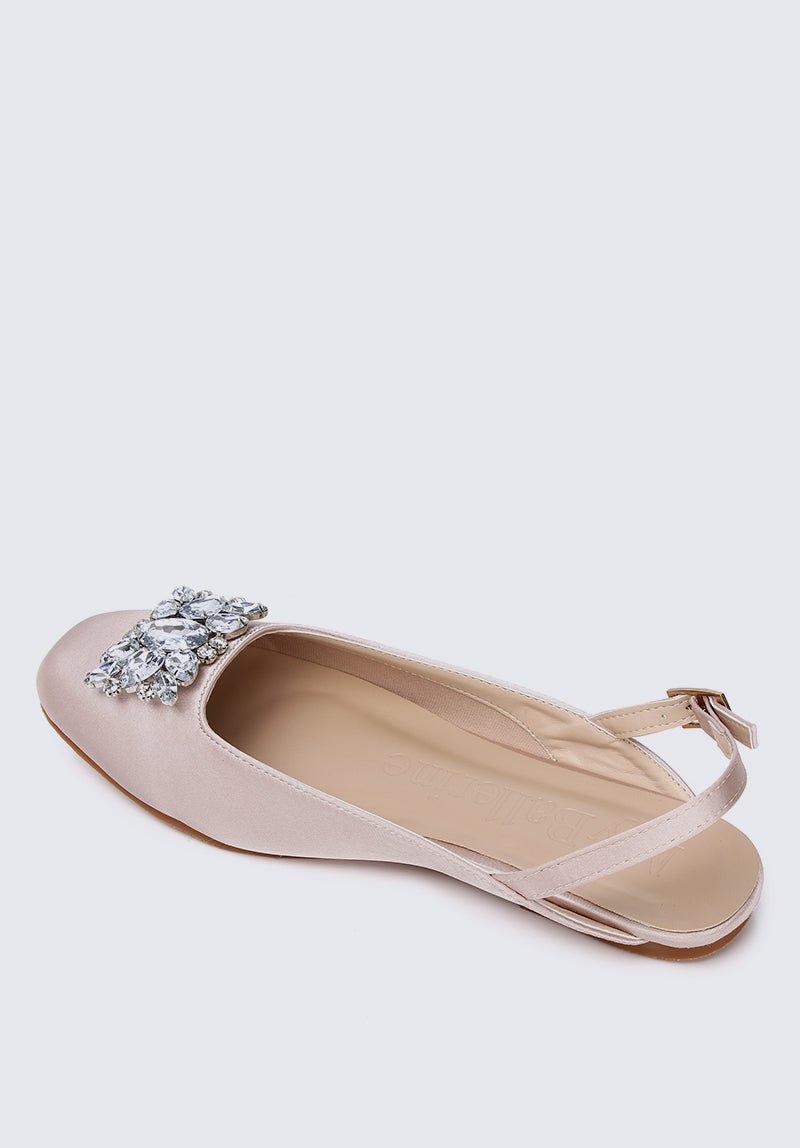 Gemie Comfy Ballerina In NudeShoes - myballerine