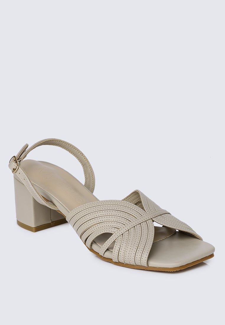 Gia Comfy Heels In AlmondShoes - myballerine