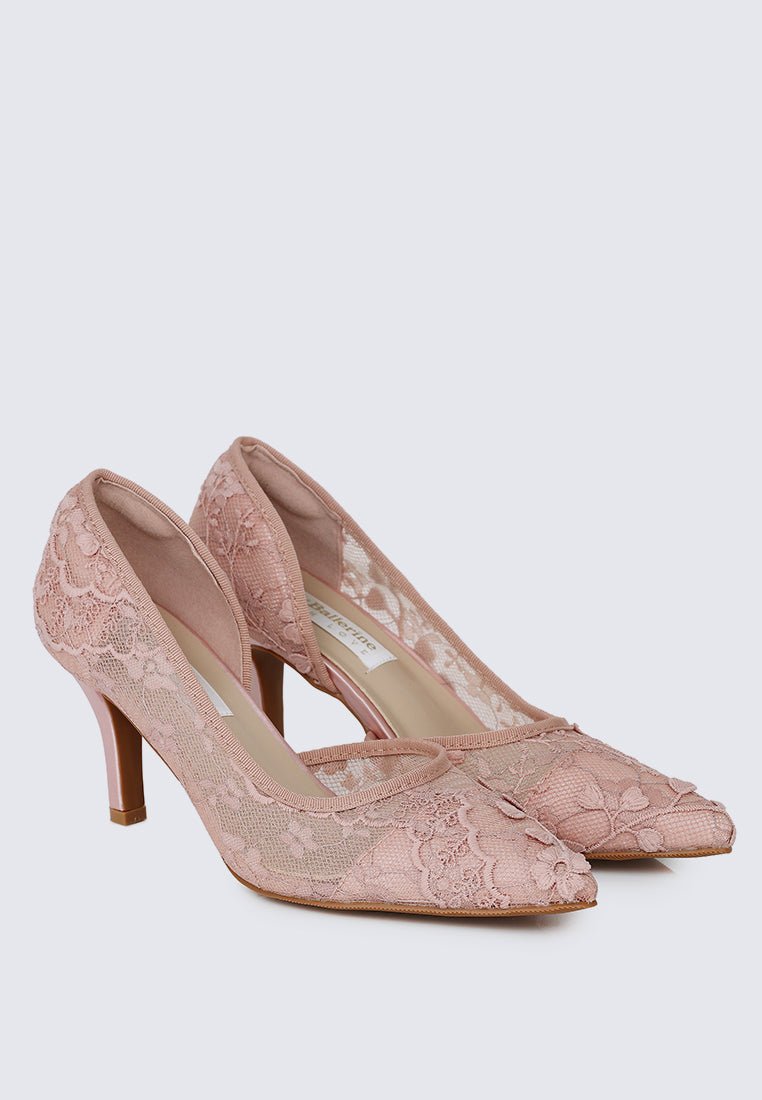 Giana Comfy Pumps In Pink - myballerine