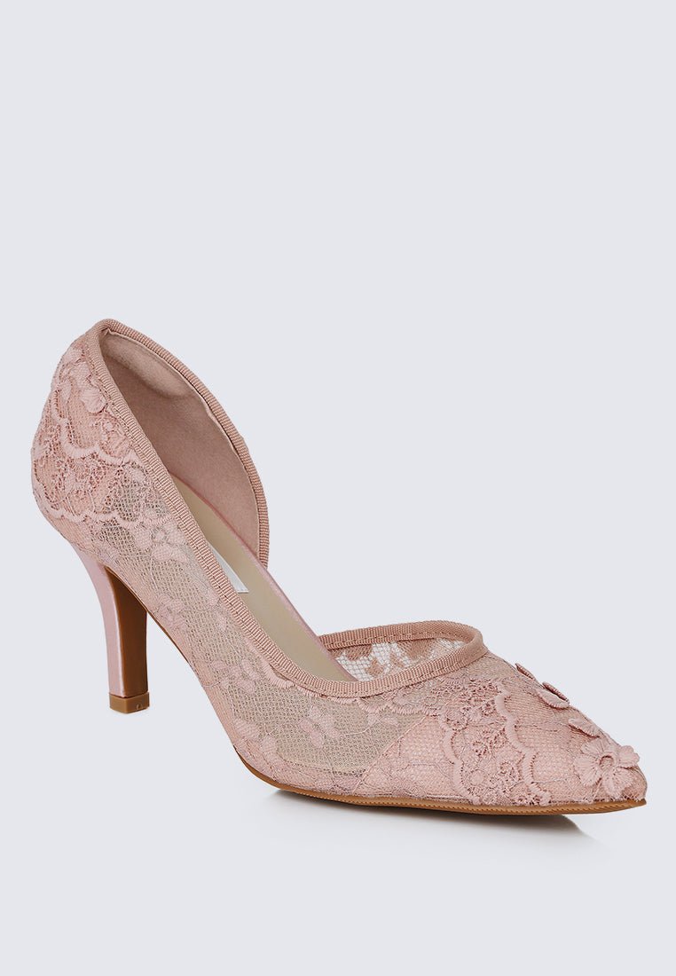 Giana Comfy Pumps In Pink - myballerine