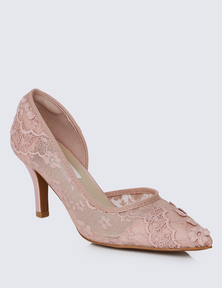 Giana Comfy Pumps In Pink - myballerine