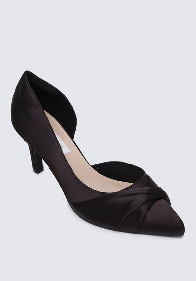 Ginny Comfy Pumps In BlackShoes - myballerine