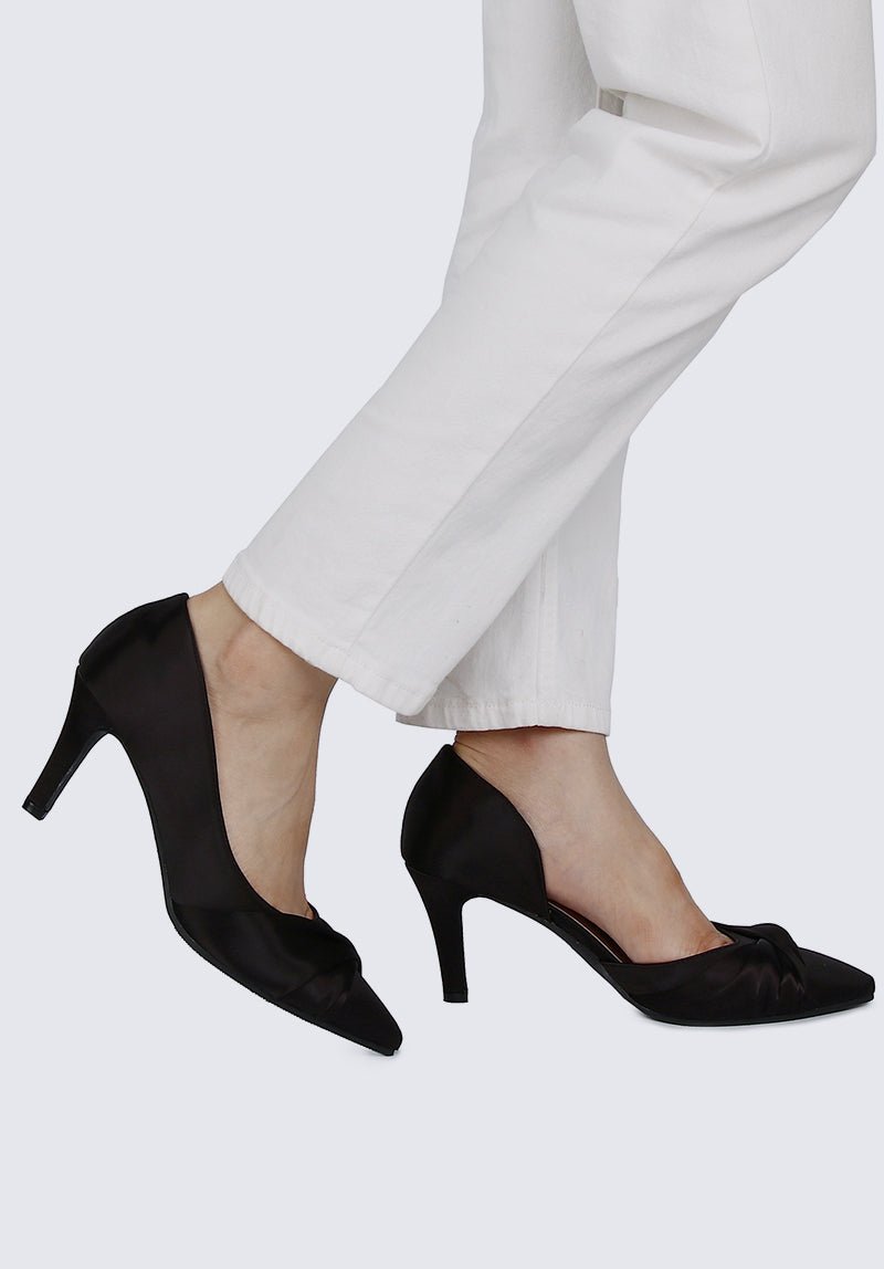 Ginny Comfy Pumps In BlackShoes - myballerine