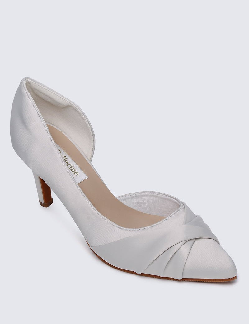 Ginny Comfy Pumps In IvoryShoes - myballerine