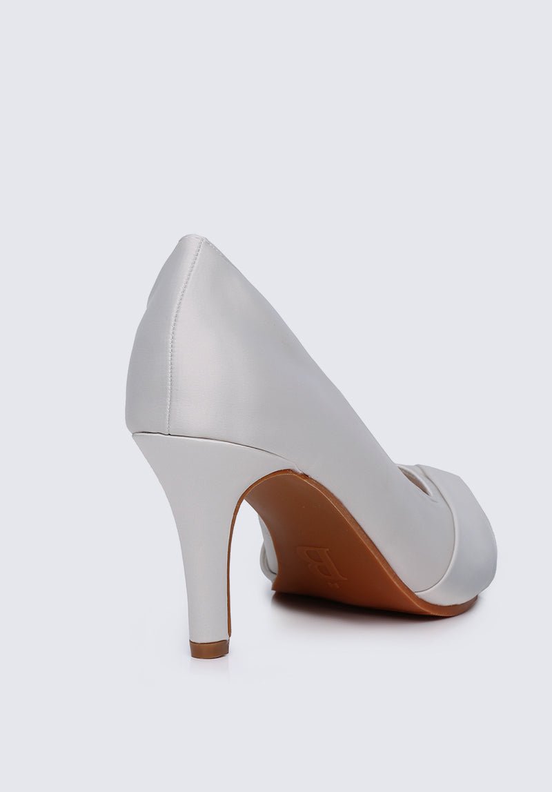 Ginny Comfy Pumps In IvoryShoes - myballerine