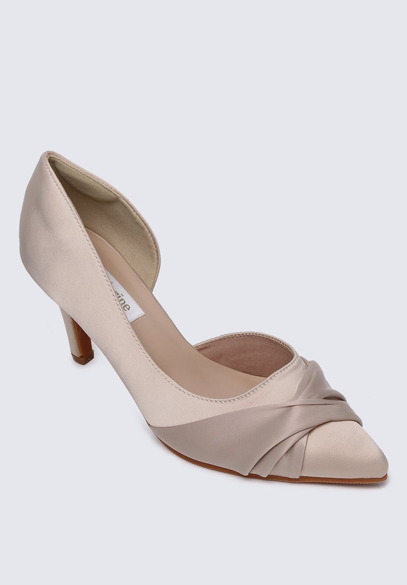 Ginny Comfy Pumps In NudeShoes - myballerine