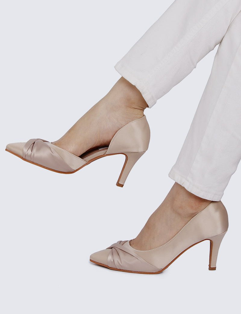 Ginny Comfy Pumps In NudeShoes - myballerine