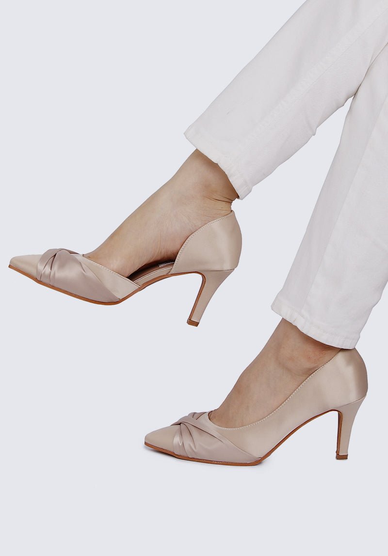 Ginny Comfy Pumps In NudeShoes - myballerine