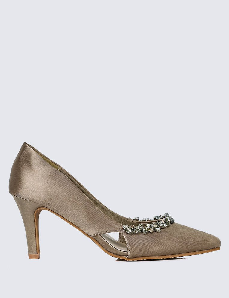 Gisele Comfy Pumps In BronzeShoes - myballerine