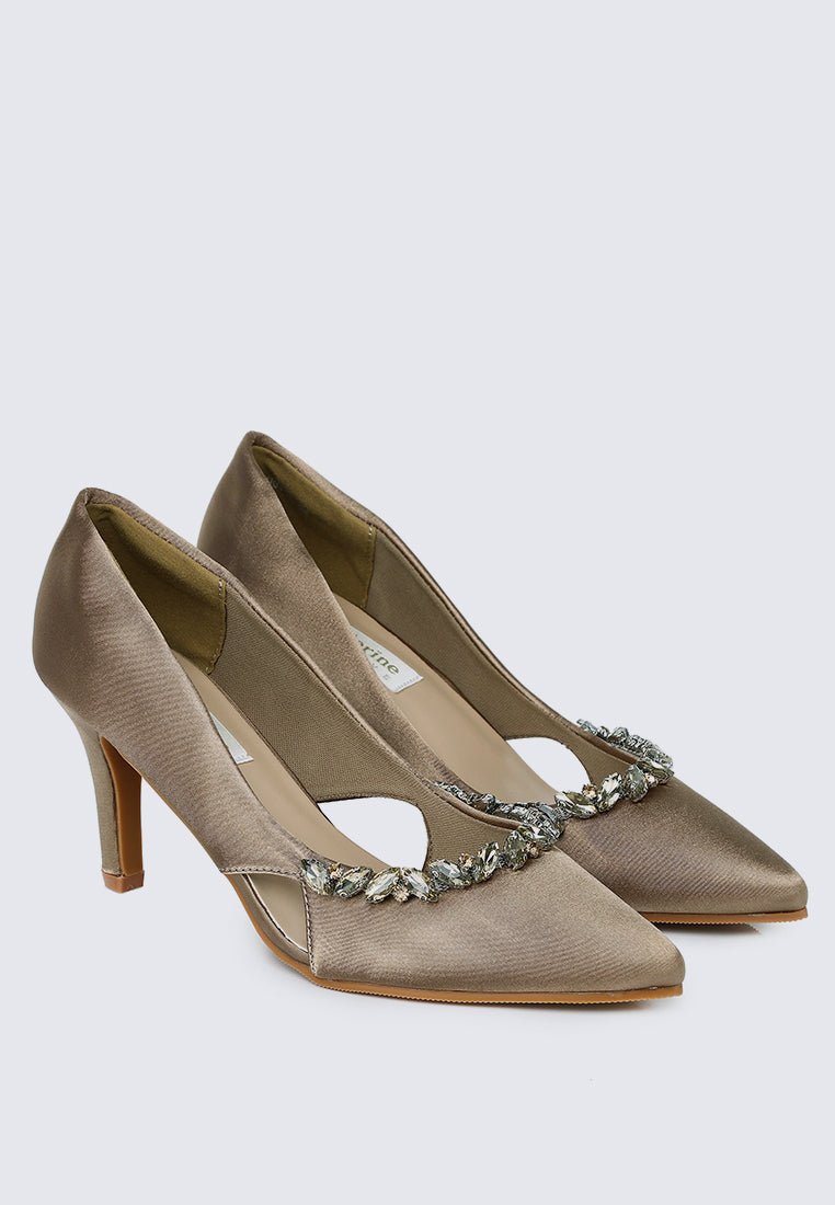 Gisele Comfy Pumps In BronzeShoes - myballerine