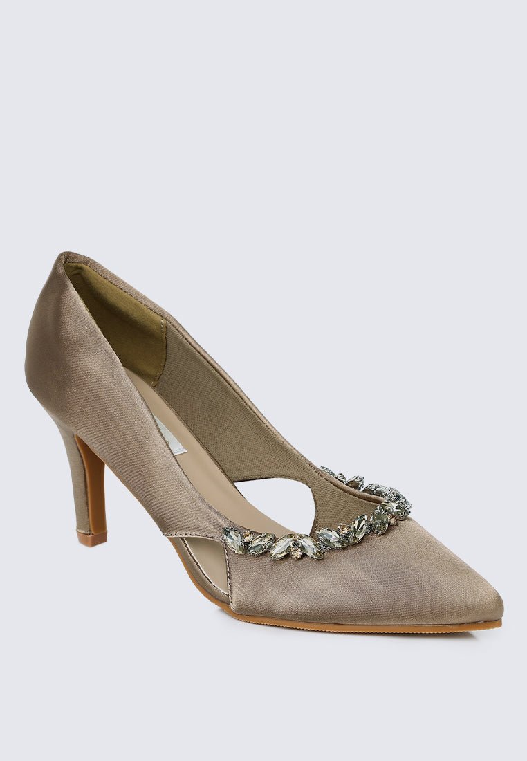 Gisele Comfy Pumps In BronzeShoes - myballerine