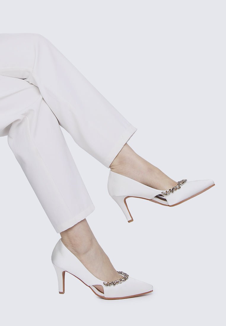 Gisele Comfy Pumps In IvoryShoes - myballerine