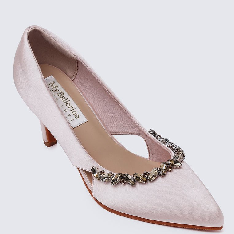 Gisele Comfy Pumps In PinkShoes - myballerine