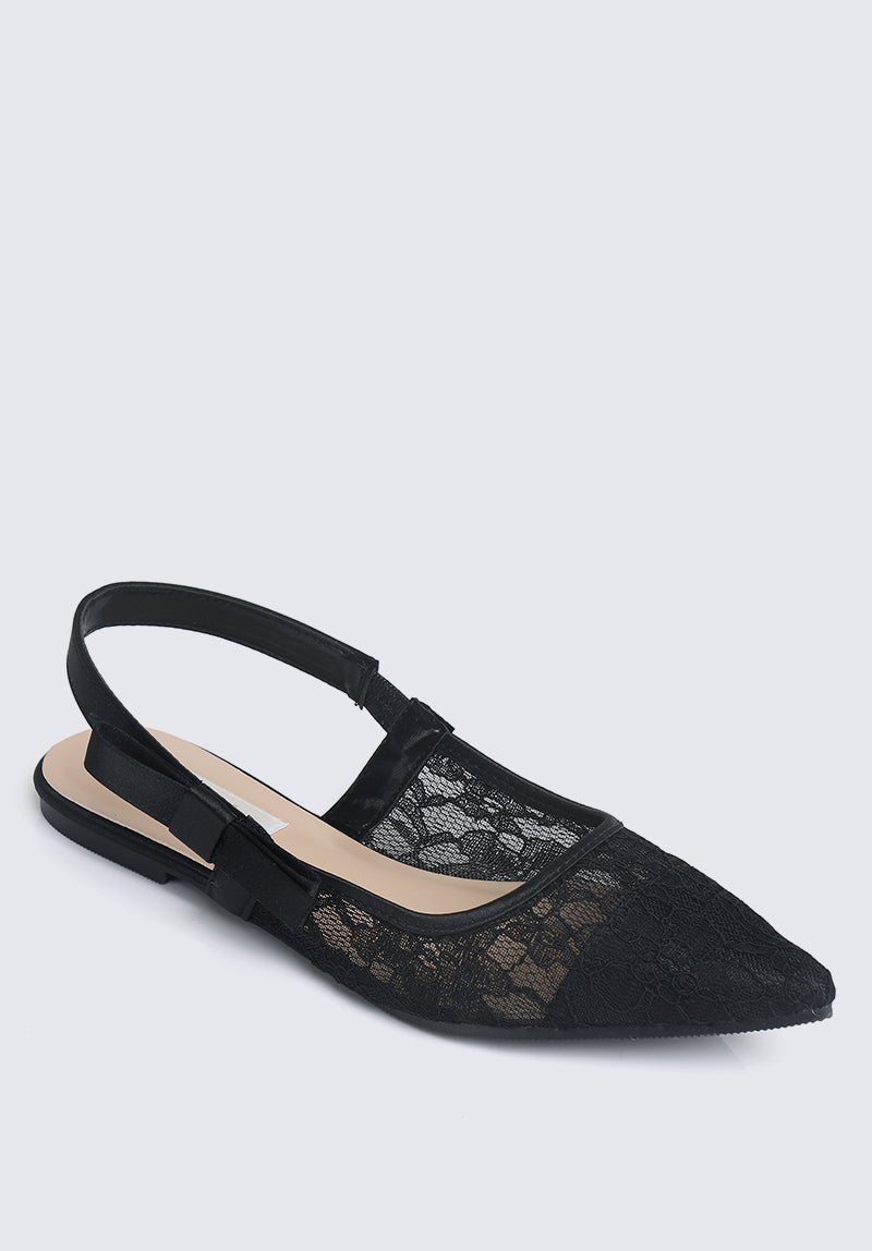 Isabella Comfy Ballerina In Black - myballerine