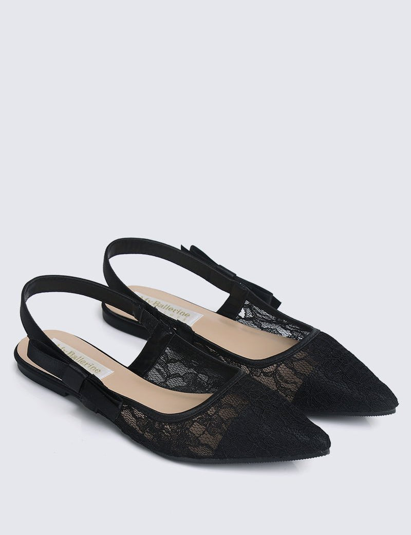 Isabella Comfy Ballerina In Black - myballerine