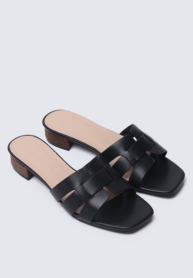 Isla Comfy Sandals In BlackShoes - myballerine