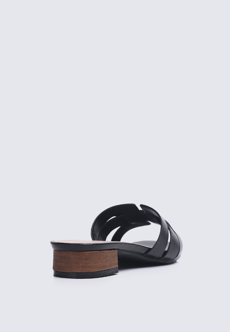 Isla Comfy Sandals In BlackShoes - myballerine