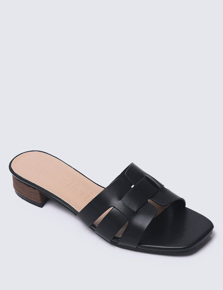 Isla Comfy Sandals In BlackShoes - myballerine