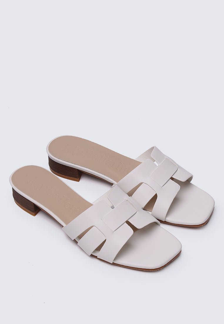 Isla Comfy Sandals In Off WhiteShoes - myballerine