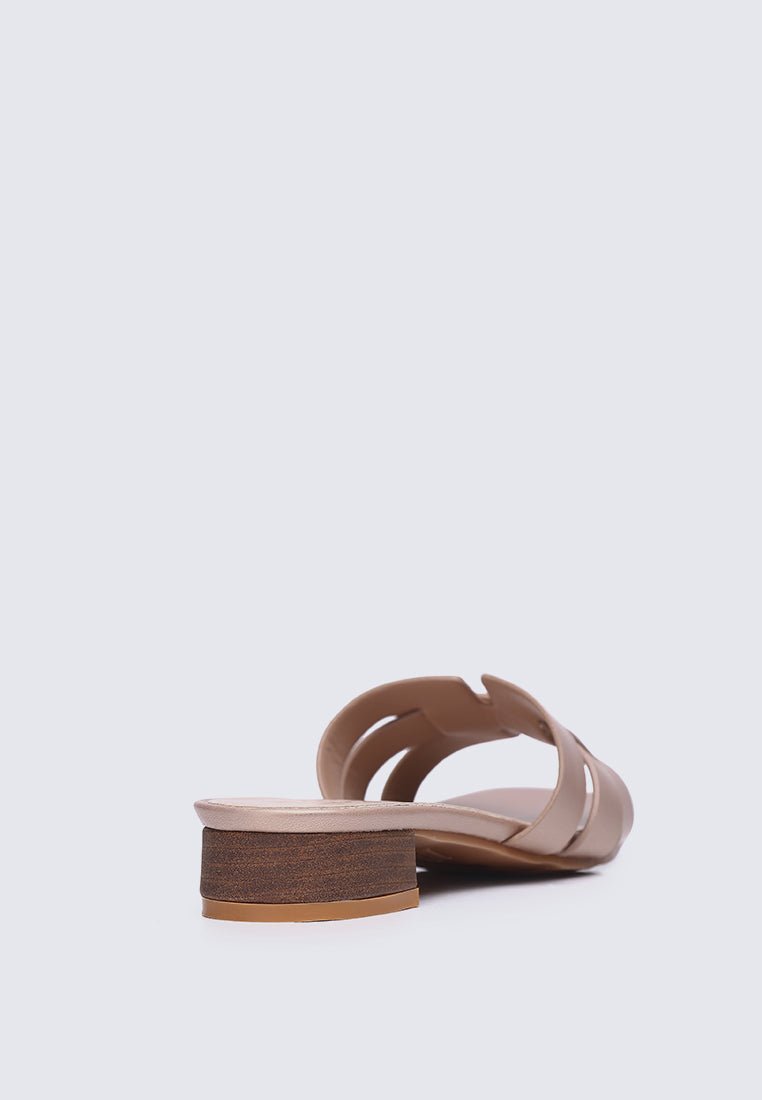 Isla Comfy Sandals In Rose GoldShoes - myballerine