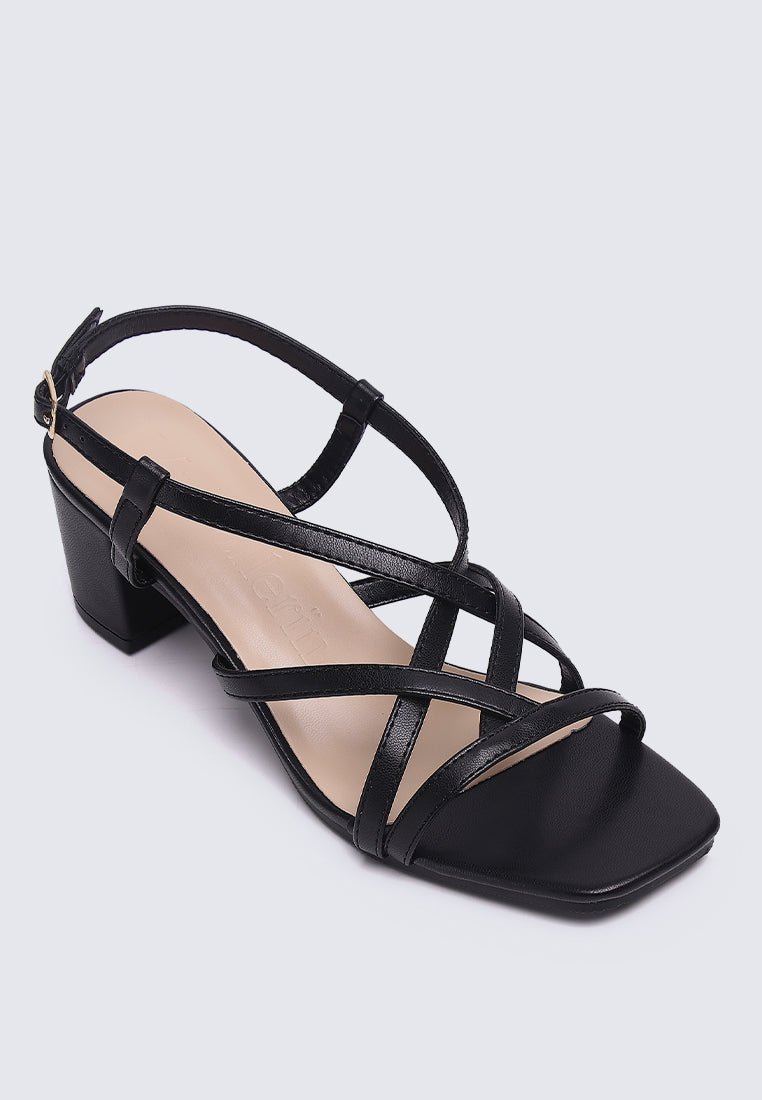 Kat Comfy Heels in BlackShoes - myballerine