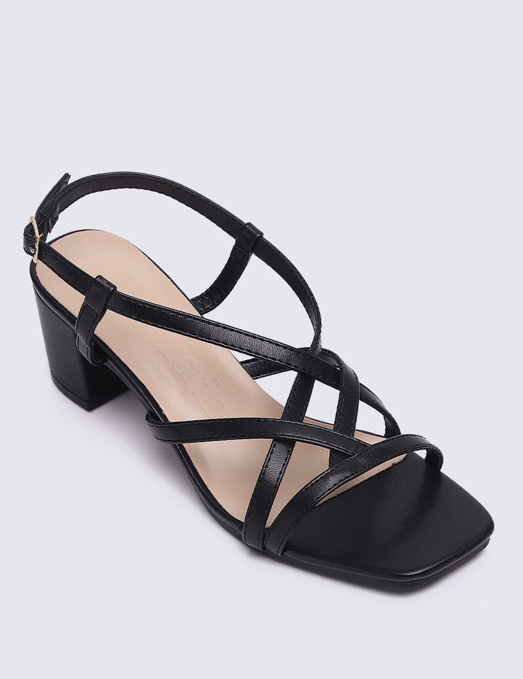 Kat Comfy Heels in BlackShoes - myballerine