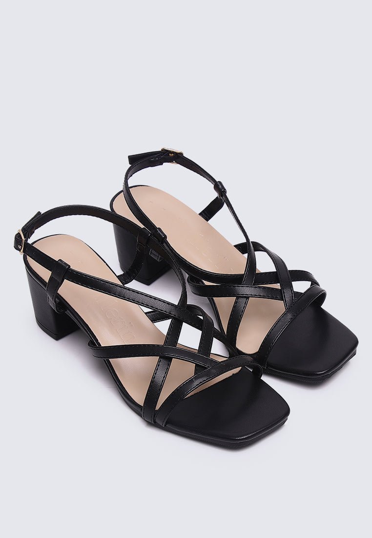 Kat Comfy Heels in BlackShoes - myballerine