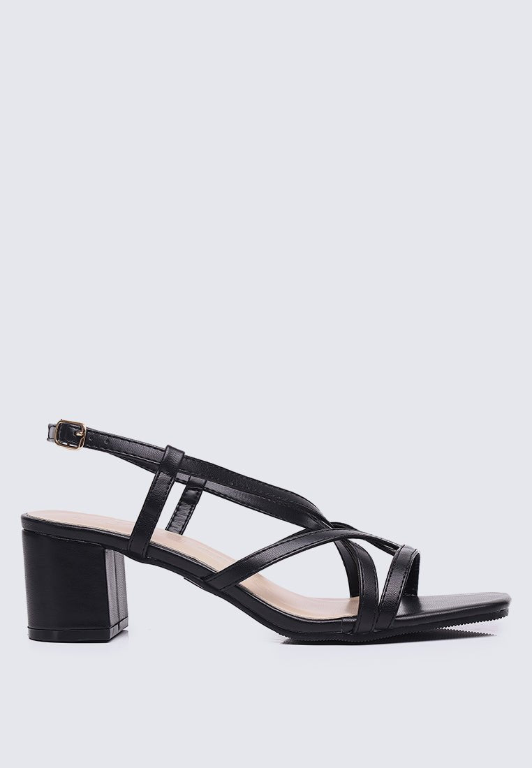 Kat Comfy Heels in BlackShoes - myballerine