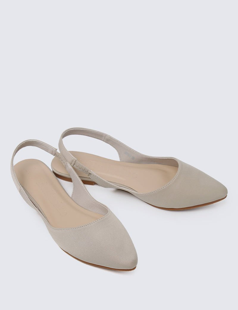 Kate Comfy Ballerina In Beige - myballerine