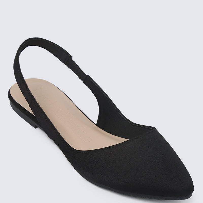 Kate Comfy Ballerina In BlackShoes - myballerine