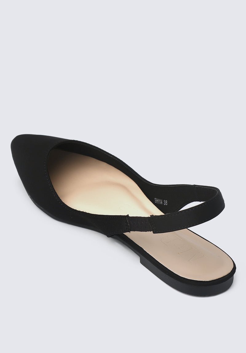 Kate Comfy Ballerina In BlackShoes - myballerine