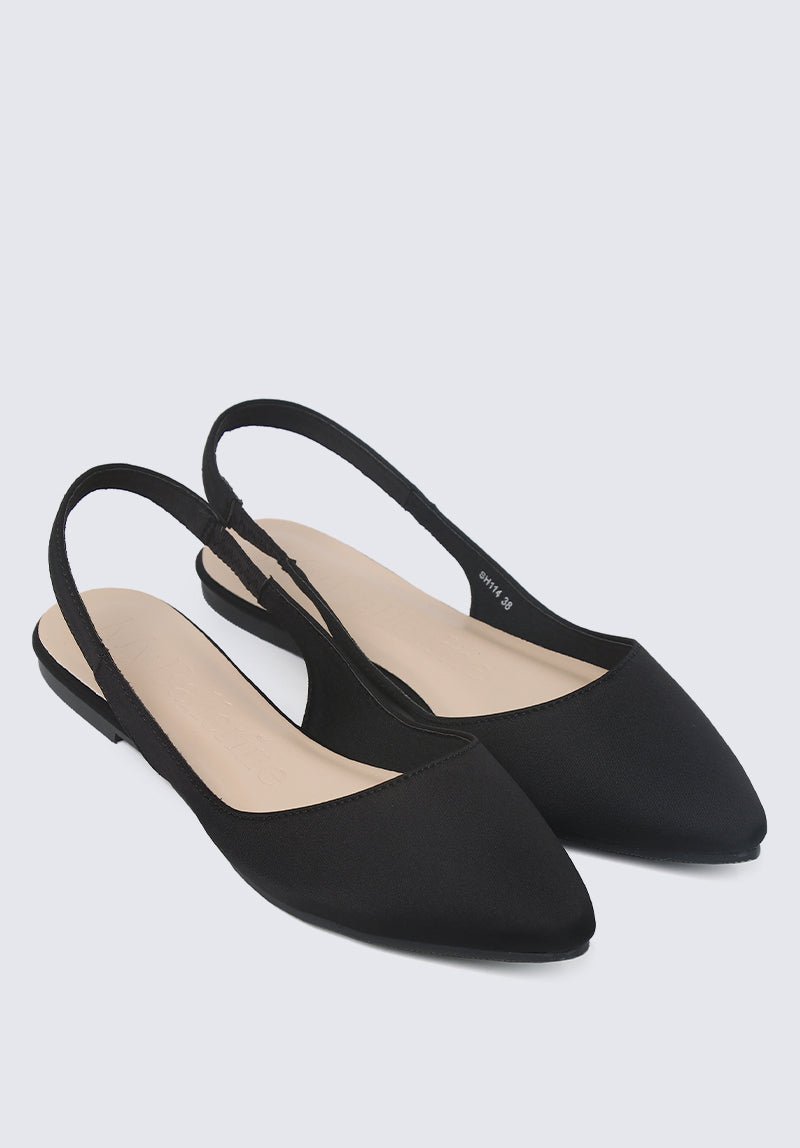 Kate Comfy Ballerina In BlackShoes - myballerine