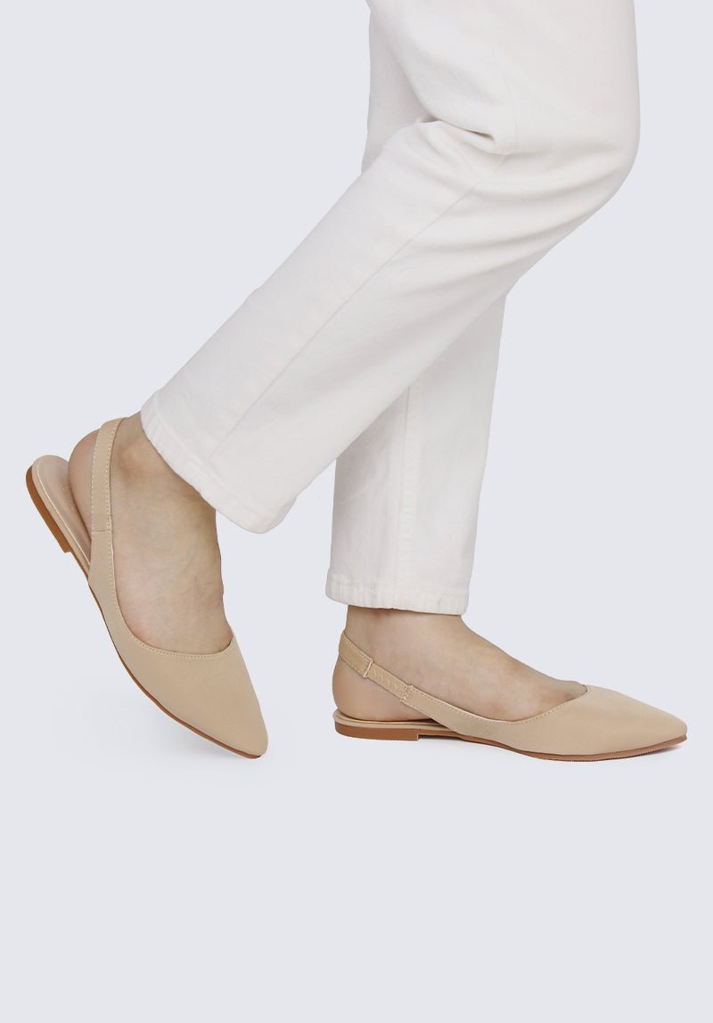 Kate Comfy Ballerina In NudeShoes - myballerine