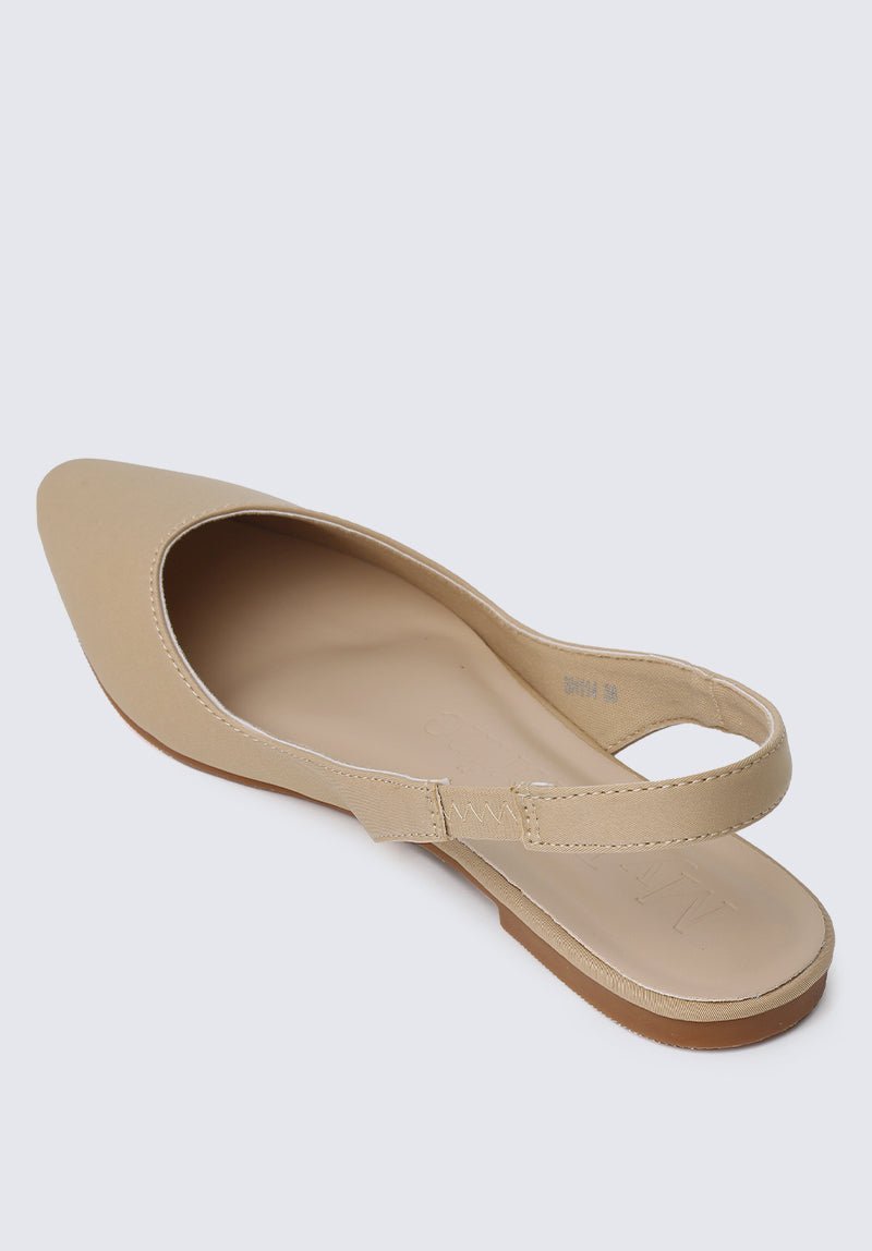 Kate Comfy Ballerina In NudeShoes - myballerine