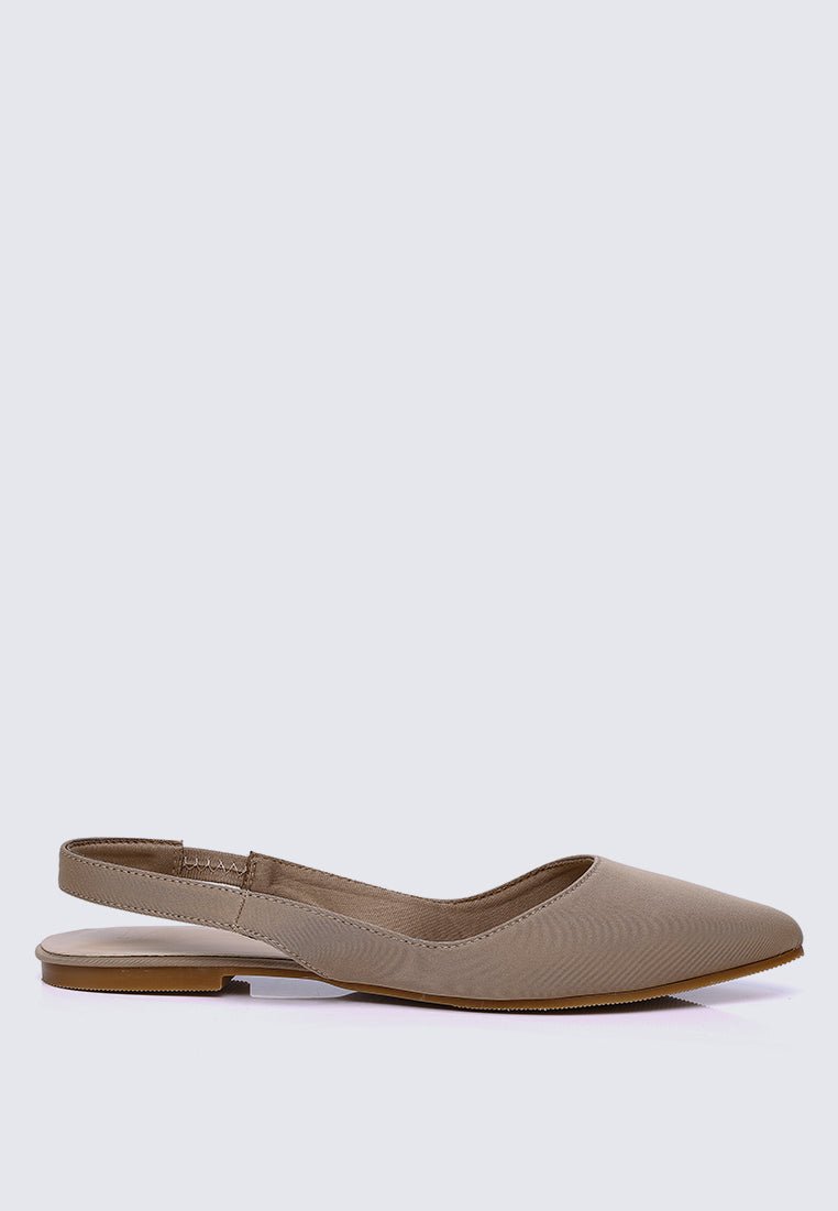 Kate Comfy Ballerina In Taupe - myballerine